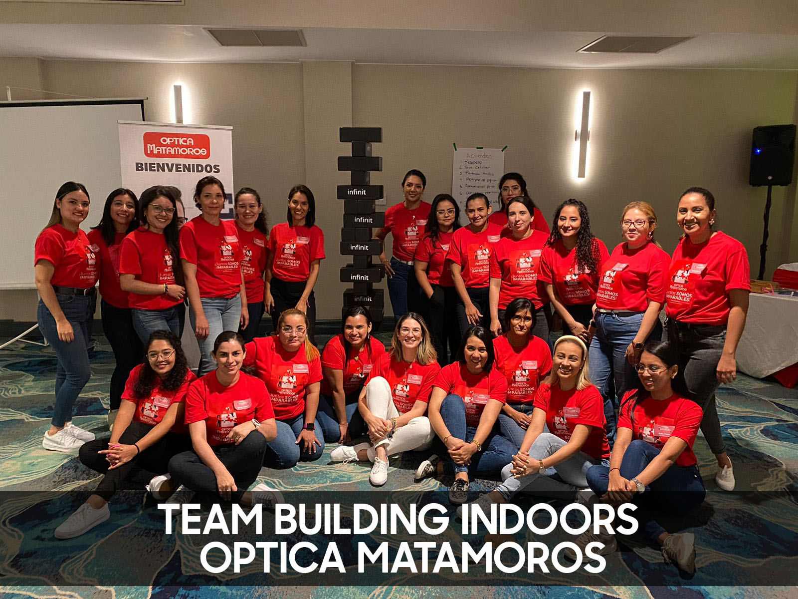Team Building indoors optica matamoros
